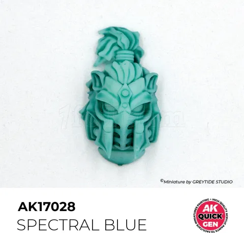 Photo de Ak Interactive Pot de Quick Gen - Spectral Blue (18 ml)
