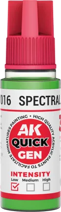 Photo de Ak Interactive Pot de Quick Gen - Spectral Green (18 ml)