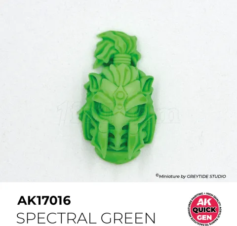 Photo de Ak Interactive Pot de Quick Gen - Spectral Green (18 ml)