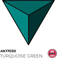 Photo de Ak Interactive Pot de Quick Gen - Turquoise Green (18 ml)
