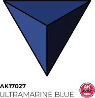 Photo de Ak Interactive Pot de Quick Gen - Ultramarine Blue (18 ml)