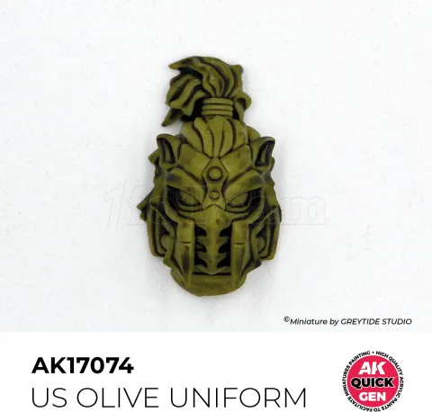 Photo de Ak Interactive Pot de Quick Gen - Us Olive Uniform (18 ml)
