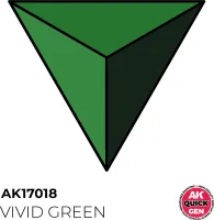 Photo de Ak Interactive Pot de Quick Gen - Vivid Green (18 ml)
