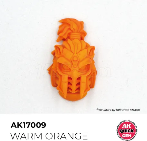 Photo de Ak Interactive Pot de Quick Gen - Warm Orange (18 ml)