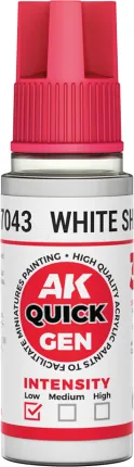 Photo de Ak Interactive Pot de Quick Gen - White Shadow (18 ml)