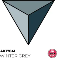 Photo de Ak Interactive Pot de Quick Gen - Winter Grey (18 ml)