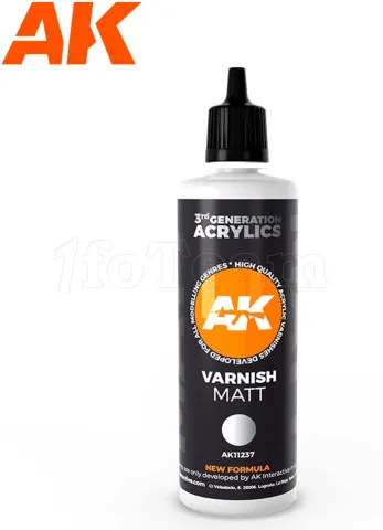 Photo de Ak Interactive  Pot de Vernis - Matt Vernis (100 ml)