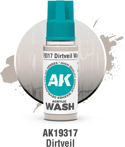 Photo de Ak Interactive Pot de Wash - Dirtveil (18 ml)