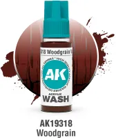 Photo de Ak Interactive Pot de Wash - Woodgrain (18 ml)