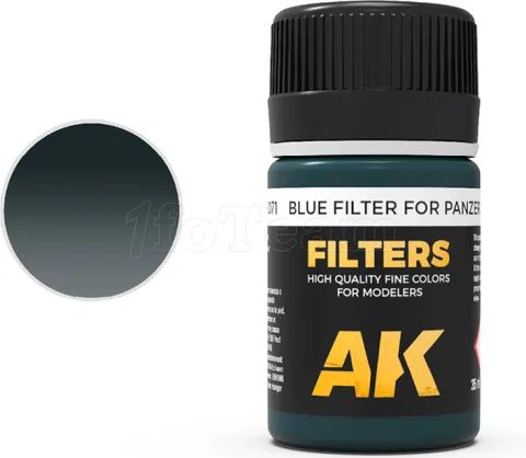 Photo de Ak Interactive Pot d'Enamel Effects - Filter For Panzer Grey Vehicles (35 ml)