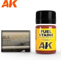 Photo de Ak Interactive Pot d'Enamel Effects - Fuel Stains (35 ml)