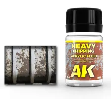 Photo de Ak Interactive Pot d'Enamel Effects - Heavy Chipping Effects (35 ml)