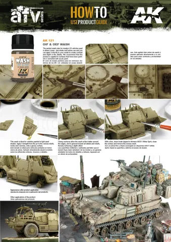 Photo de Ak Interactive Pot d'Enamel Effects - Wash For U.S. Modern Vehicles Oif & Oef (35 ml)