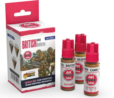 Photo de Ak Interactive Quick Gen - British Uniforms (Set 3 Refs)