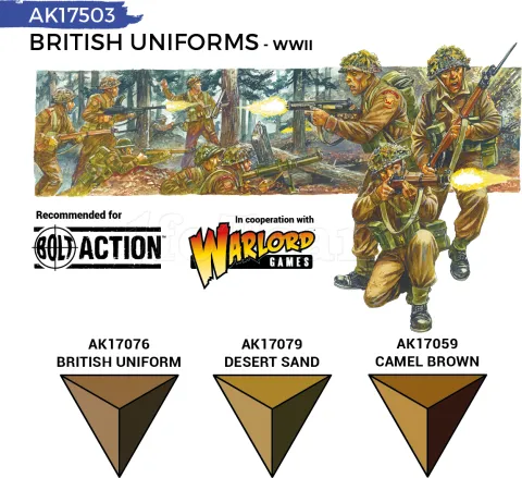 Photo de Ak Interactive Quick Gen - British Uniforms (Set 3 Refs)