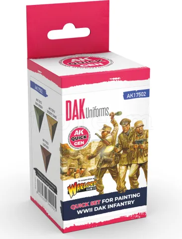 Photo de Ak Interactive Quick Gen - Dak Uniforms (Set 3 Refs)
