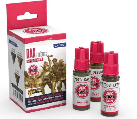 Photo de Ak Interactive Quick Gen - Dak Uniforms (Set 3 Refs)