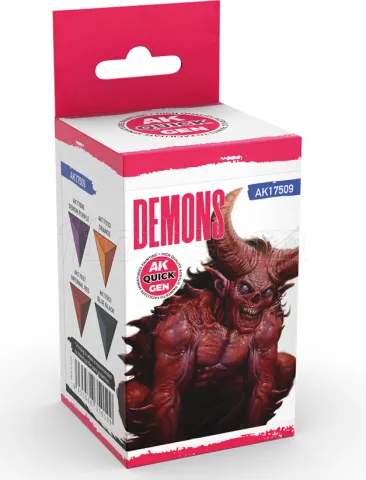 Photo de Ak Interactive Quick Gen - Demons (Set 4 Refs)