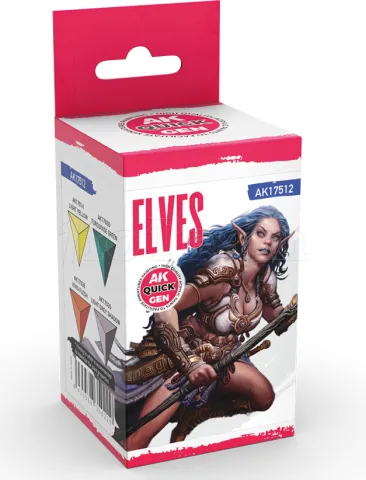 Photo de Ak Interactive Quick Gen - Elves (Set 4 Refs)