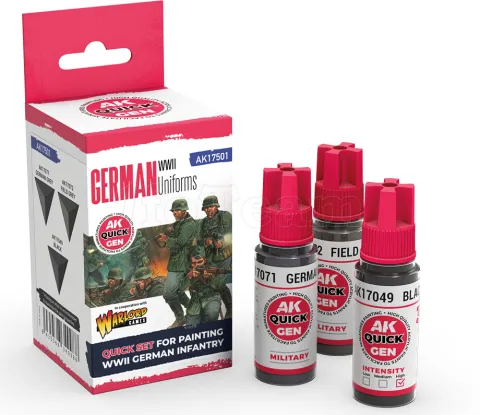 Photo de Ak Interactive Quick Gen - German Uniforms (Set 3 Refs)