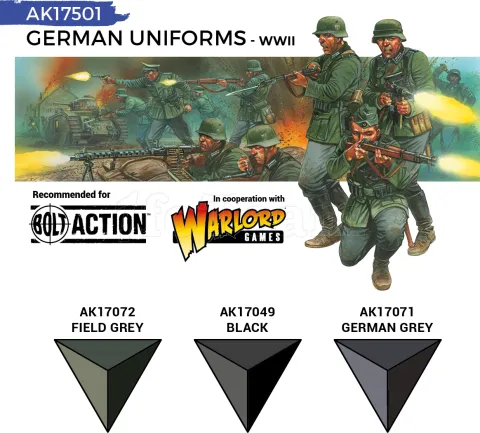 Photo de Ak Interactive Quick Gen - German Uniforms (Set 3 Refs)