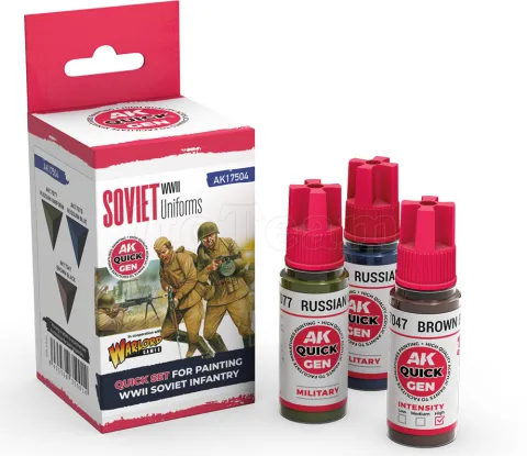 Photo de Ak Interactive Quick Gen - Soviet Uniforms (Set 3 Refs)