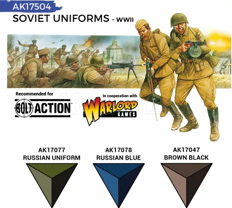 Photo de Ak Interactive Quick Gen - Soviet Uniforms (Set 3 Refs)