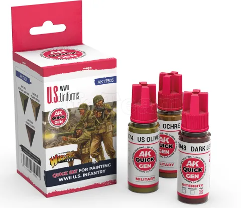 Photo de Ak Interactive Quick Gen - Us Uniforms (Set 3 Refs)