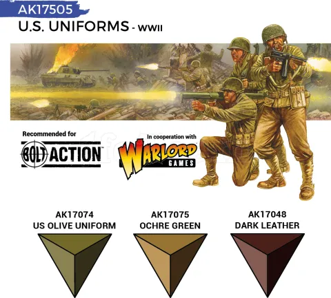 Photo de Ak Interactive Quick Gen - Us Uniforms (Set 3 Refs)