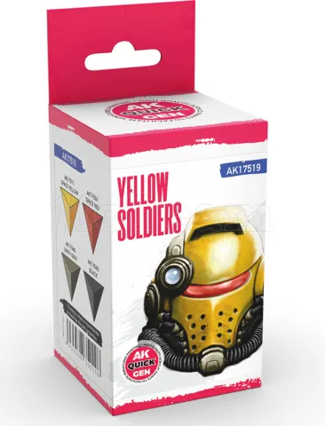 Photo de Ak Interactive Quick Gen - Yellow Soldiers (Set 4 Refs)