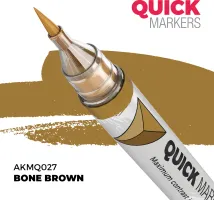 Photo de Ak Interactive - Quickmarker Bone Brown