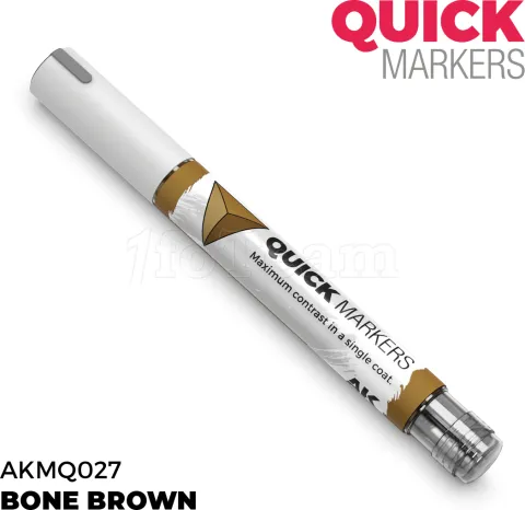 Photo de Ak Interactive - Quickmarker Bone Brown