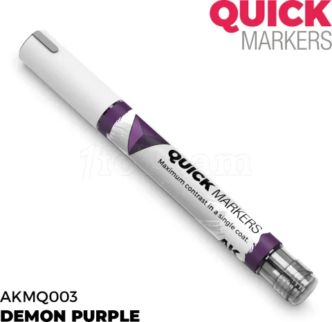 Photo de Ak Interactive - Quickmarker Demon Purple