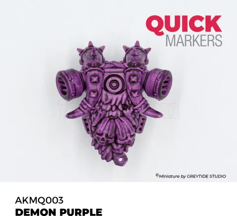 Photo de Ak Interactive - Quickmarker Demon Purple