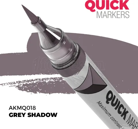 Photo de Ak Interactive - Quickmarker Grey Shadow