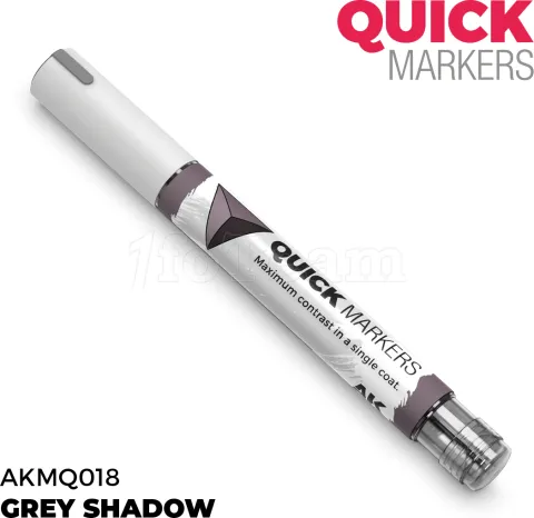Photo de Ak Interactive - Quickmarker Grey Shadow