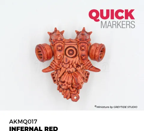 Photo de Ak Interactive - Quickmarker Infernal Red
