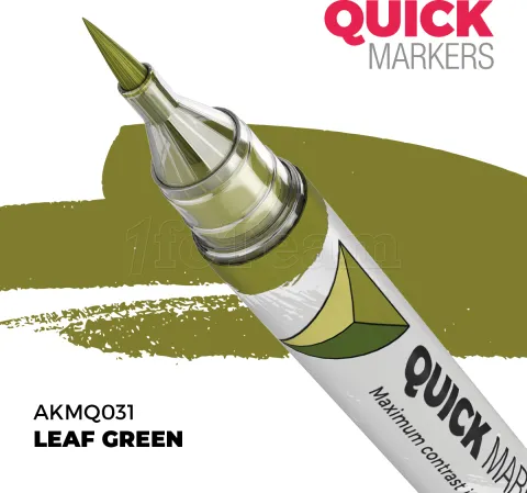 Photo de Ak Interactive - Quickmarker Leaf Green