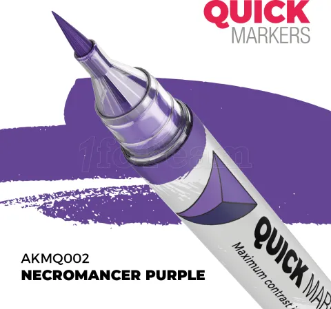 Photo de Ak Interactive - Quickmarker Necromancer Purple