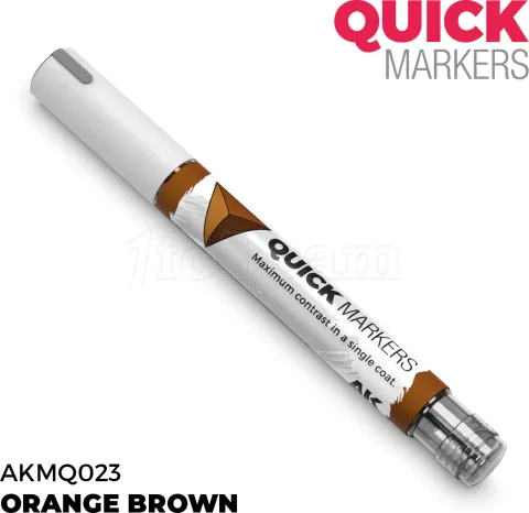 Photo de Ak Interactive - Quickmarker Orange Brown