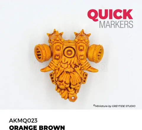 Photo de Ak Interactive - Quickmarker Orange Brown