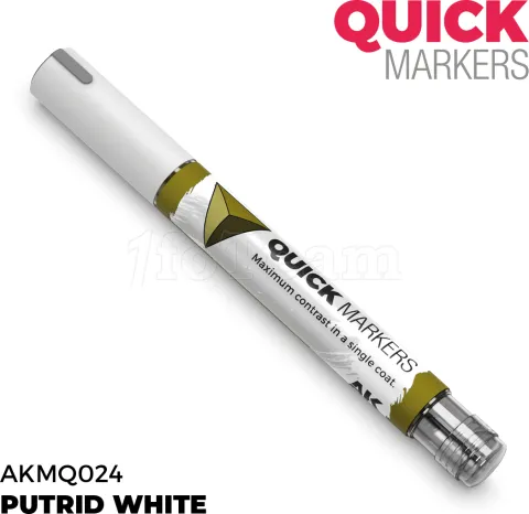 Photo de Ak Interactive - Quickmarker Putrid White