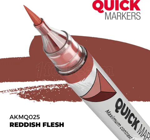 Photo de Ak Interactive - Quickmarker Reddish Flesh