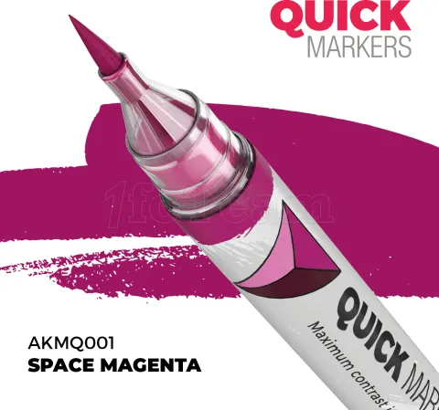 Photo de Ak Interactive - Quickmarker Space Magenta