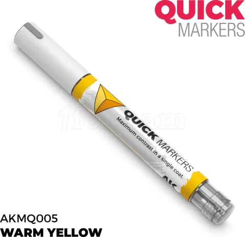 Photo de Ak Interactive - Quickmarker Warm Yellow