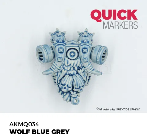 Photo de Ak Interactive - Quickmarker Wolf Blue Grey