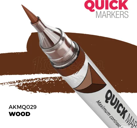 Photo de Ak Interactive - Quickmarker Wood