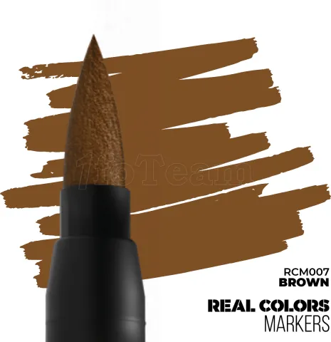 Photo de Ak Interactive - Real Colors Marker Brown