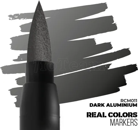 Photo de Ak Interactive - Real Colors Marker Dark Aluminium