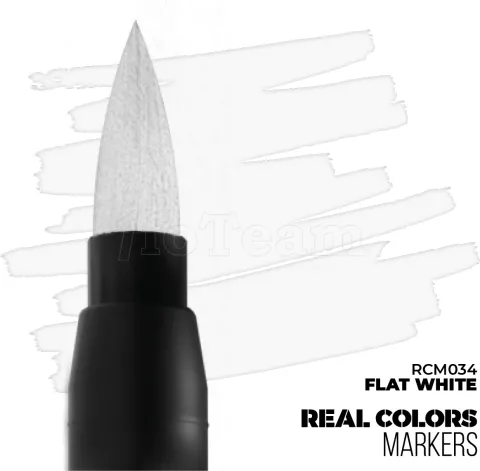 Photo de Ak Interactive - Real Colors Marker Flat White